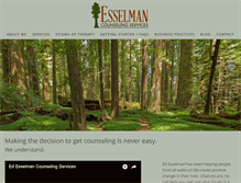 Tablet Screenshot of esselmancounseling.com